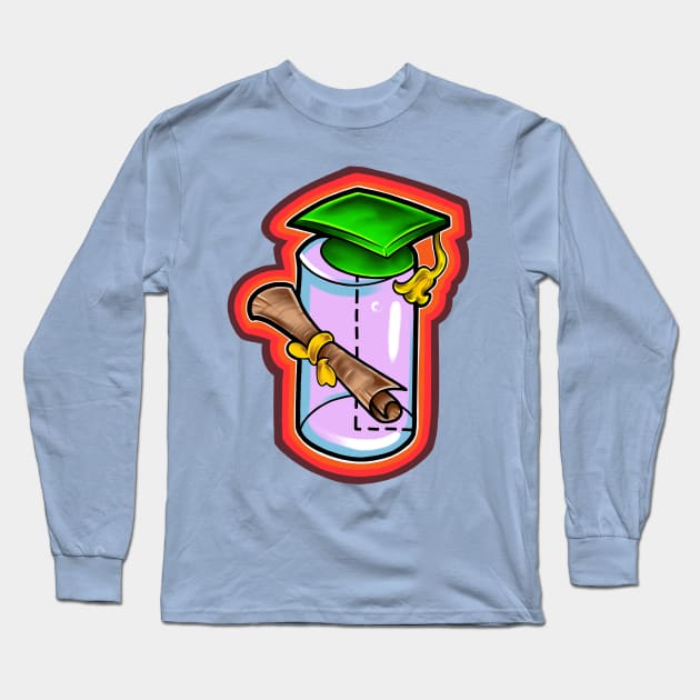 Graduated cylinder Long Sleeve T-Shirt by Ryan Zarefoss 